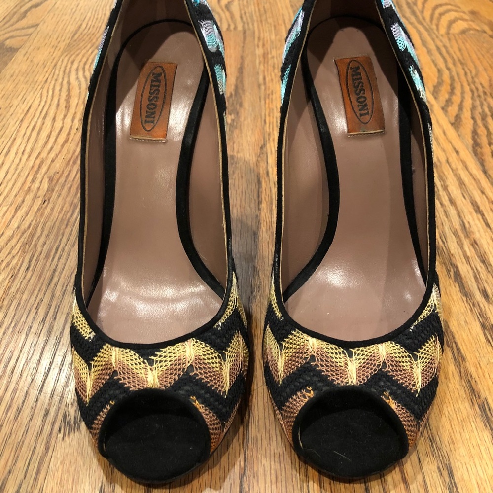 COPY - Missoni Peep Toe Pump